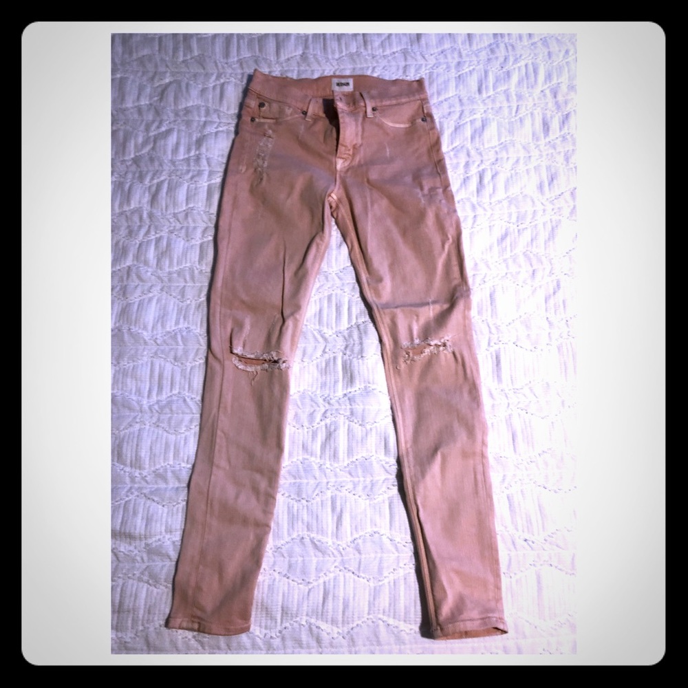 Hudson Jeans - Size 26 Light Pink